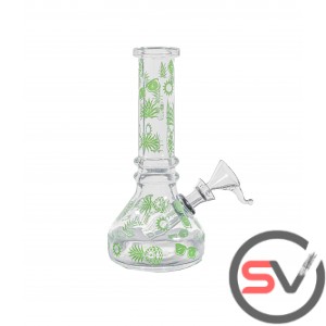COOL PINEAPPLE MINI BEAKER GREEN 6inch